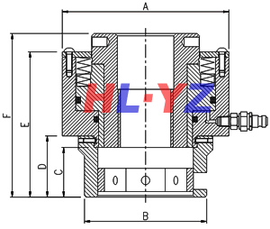 自回缩螺栓拉伸器示意图